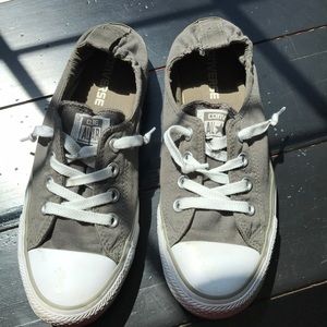 Grey converse